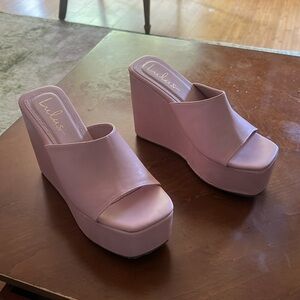 Lulus Pink Wedges
